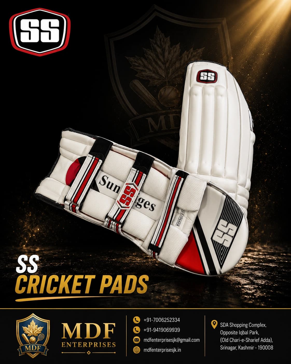 SS Cricket Pads